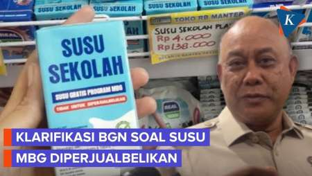 Viral Susu MBG Dijual di Toko Swalayan, BGN Tegaskan Tak Pernah Produksi Susu