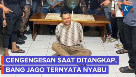 Bang Jago Pengendara Ninja Yang Pukul Pengemudi Lain Ternyata Positif Sabu