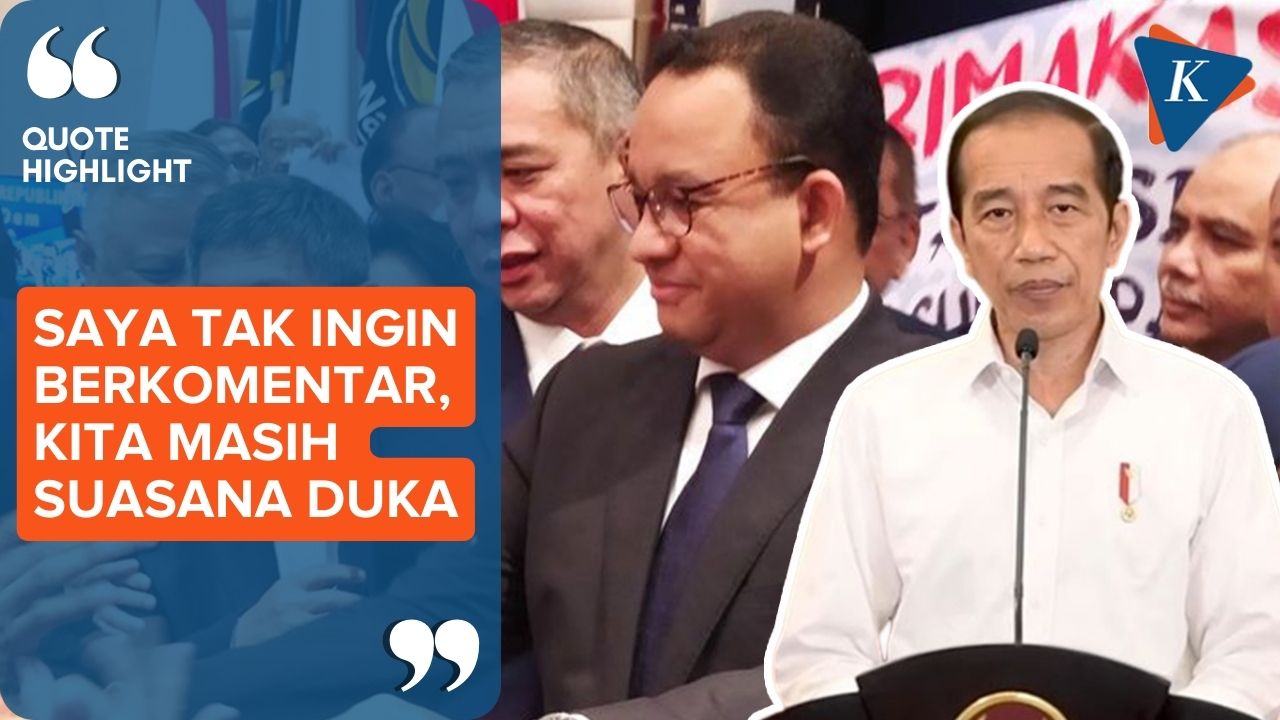 Jokowi Ogah Komentari Deklarasi Anies jadi Capres 2024 oleh Partai Nasdem
