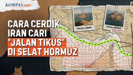 "Jalan Tikus" Iran Di Selat Hormuz, Blokade AS Mudah Jebol Tak Sesuai Klaim Trump