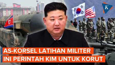 AS-Korsel Latihan Militer Gabungan, Kim Jong-un Beri Perintah untuk Korut