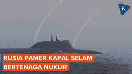 Kapal Selam Tenaga Nuklir Rusia Luncurkan Rudal Jelajah Kalibr, Jangkauan 600 Km