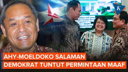 Demokrat Anggap Salaman AHY-Moeldoko Tanpa Makna, Tuntut Permintaan Maaf