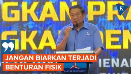 SBY Wanti-wanti soal Konflik Aparat Saat Perusakan Baliho Capres