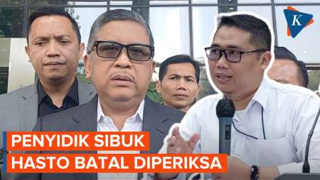 KPK Ungkap Alasan Hasto Batal Diperiksa