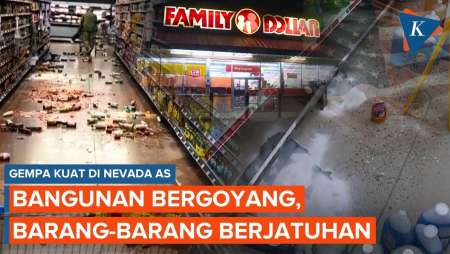 Kesaksian Warga Saat Gempa Kuat Mengguncang Nevada AS
