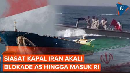 Siasat Kapal Iran Akali Blokade AS, Matikan Deteksi Hingga Masuk Perairan Indonesia