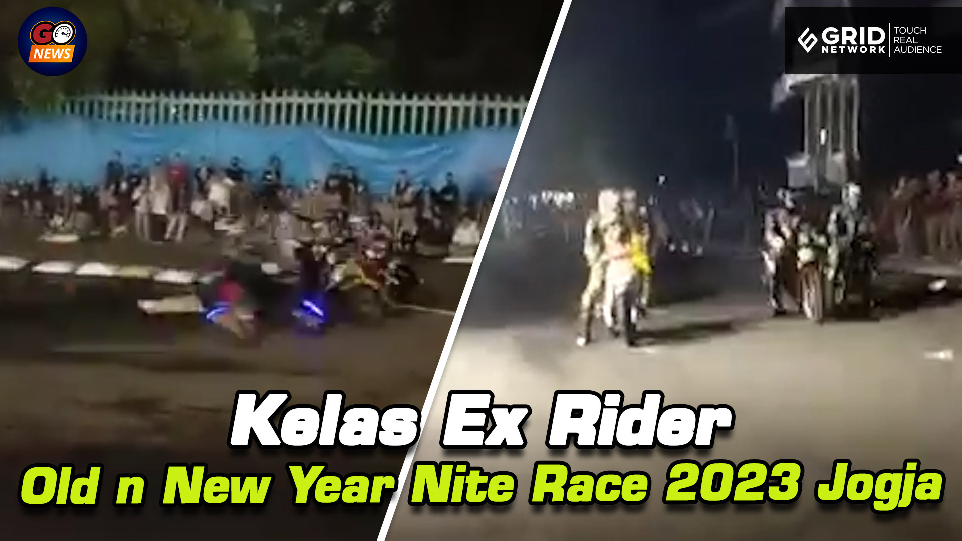 Balap Underbone Kelas Ex Rider Malam Tahun Baru Yogyakarta | GridOto News