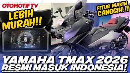 HARGA JADI LEBIH MURAH, YAMAHA TMAX 560 2026 RESMI MASUK INDONESIA | Otomotif TV