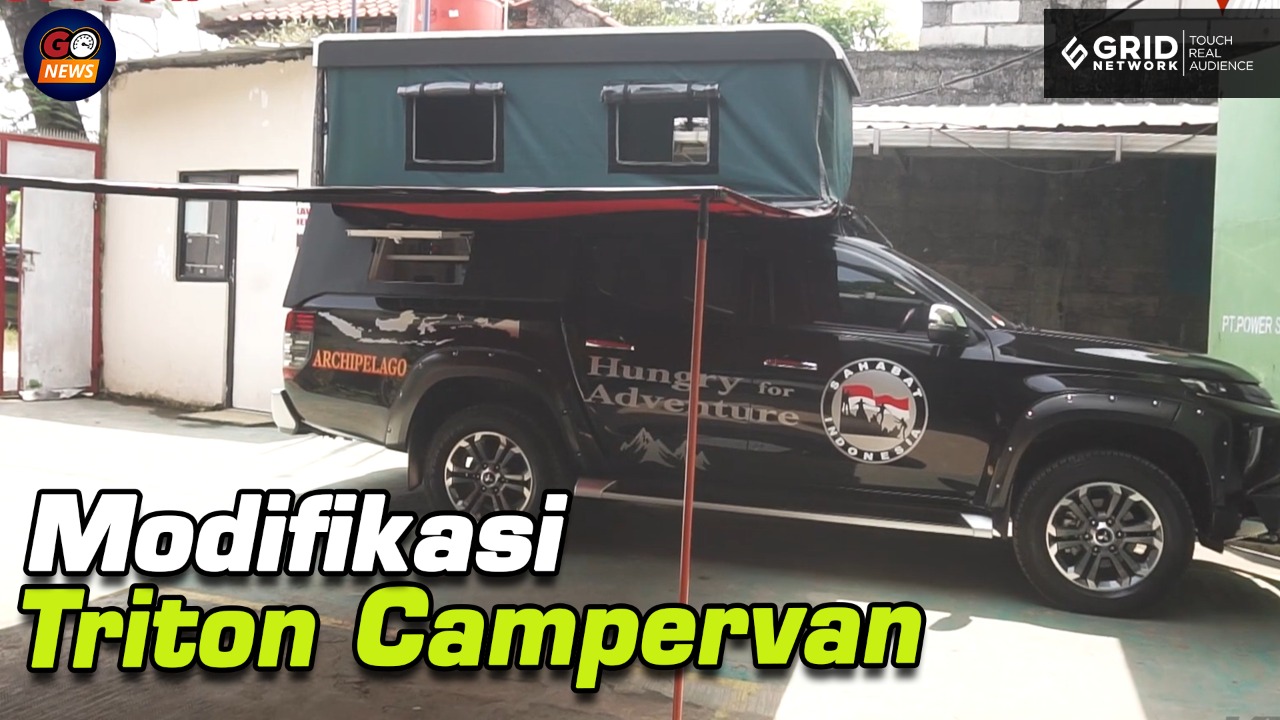 Bikin Mitsubishi Triton Jadi Campervan, Siapkan Dana Rp 50 juta