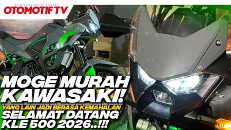 JADI MOGE ADVENTURE PALING MURAH DI KELASNYA! KAWASAKI KLE 500 | Otomotif T