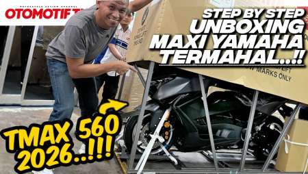 Unboxing Yamaha Tmax 2026