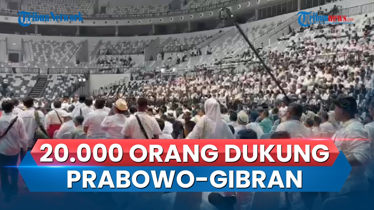 Video: 20.000 Anggota Organisasi Desa Bersatu Nyatakan Dukung Prabowo ...