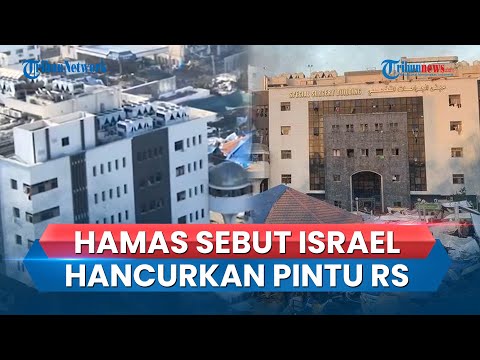 Kementerian Kesehatan Hamas Sebut Israel Hancurkan Sebagian Pintu Masuk Rumah Sakit Pakai Buldoser