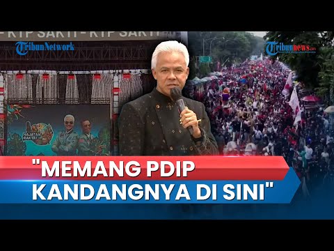 Anggap Kota Solo Spesial, Ganjar Pranowo: Mohon Izin Partai Lain, Memang PDIP Kandangnya Di Sini