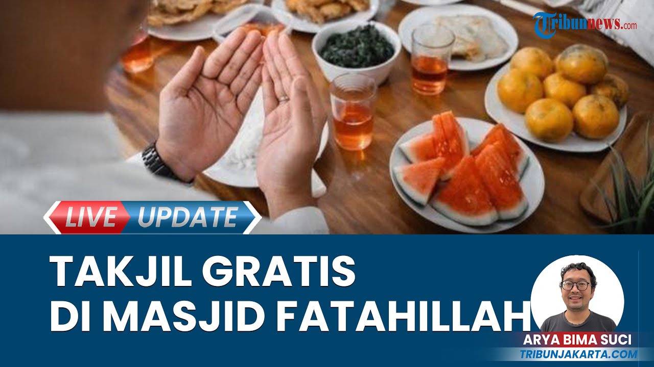 Video Masjid Fatahillah Balai Kota Jakarta Sediakan 100 Paket Takjil