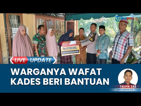 Keuchik Ladang Tuha Kumpulkan Donasi Untuk Warga Meninggal Di Malaysia