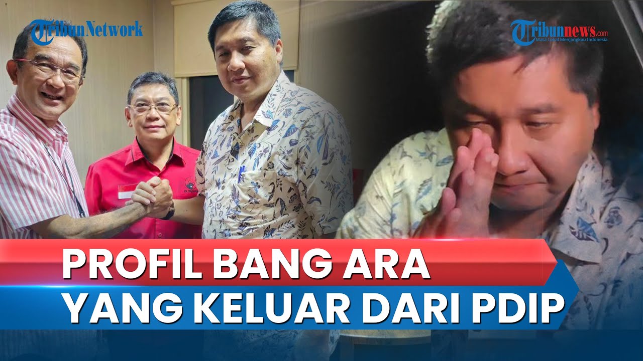 Video: Profil Maruarar Sirait, Politisi Senior Yang Mundur Dari PDIP ...