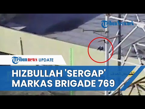 VIDEO Hizbullah Menyerang Markas Brigade Timur 769 Israel Di Kiryat Shmona, Tentara IDF Tewas