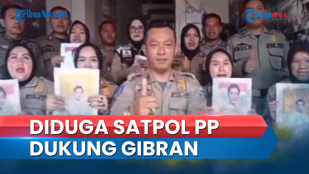 Video Beredar Video Diduga Satpol Pp Garut Nyatakan Dukung Prabowo