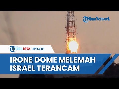 Israel TERANCAM! Irone Dome Semakin Melemah Saat Tel Aviv Dihantui Serangan 1.500 Roket Per Hari