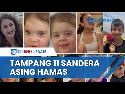 PENAMPAKAN 11 Sandera Kewarganegaraan Ganda yang Dibebaskan Hamas Gelombang 4, Tak Ada Warga Israel