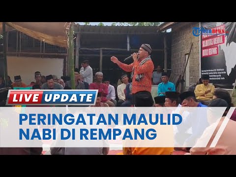 Peringati Maulid Nabi Muhammad SAW, Warga Rempang Cate Gelar Pembacaan Kitab Al Berzanji