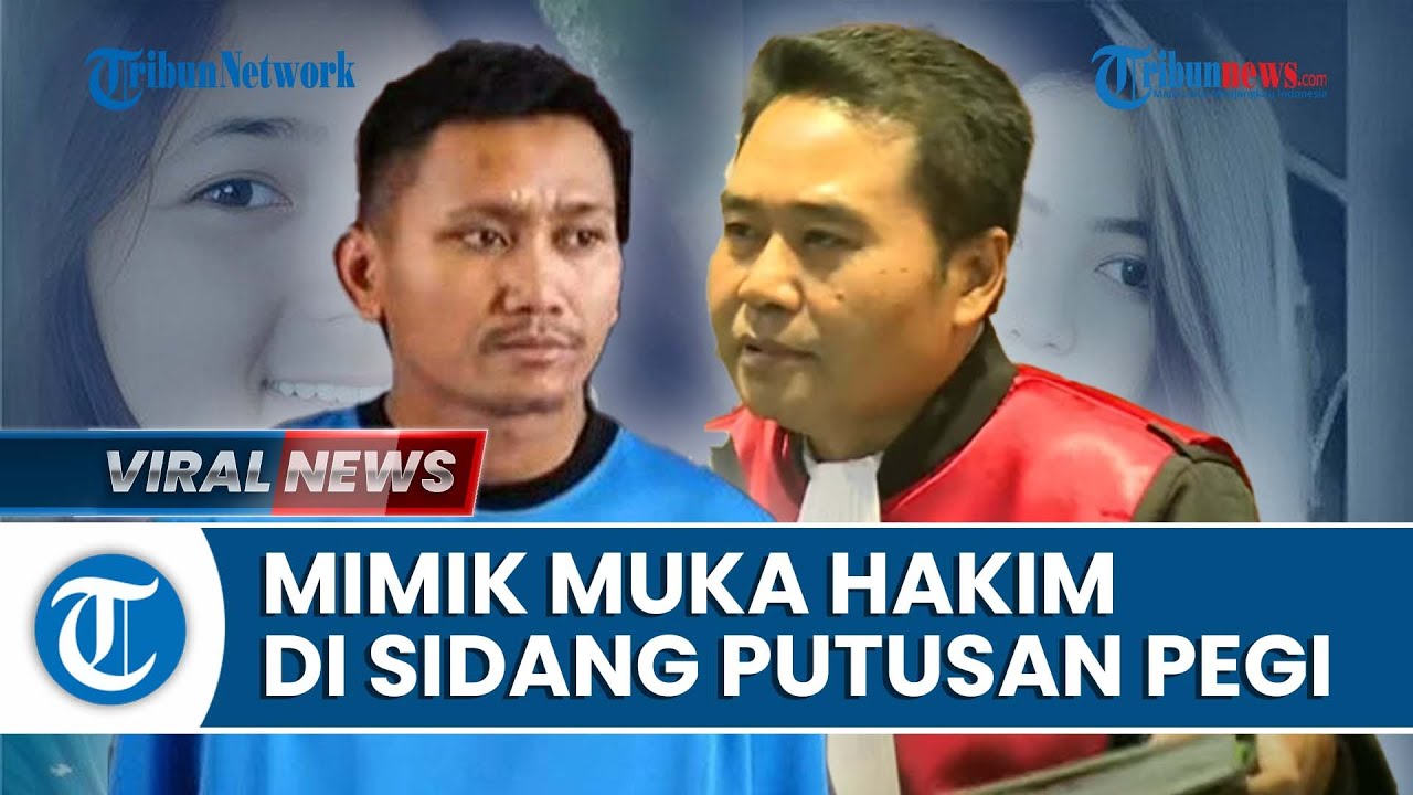 Video: Ekspresi Hakim Eman Saat Putuskan Pegi Setiawan Tak Bunuh Vina ...