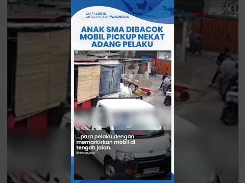 Siswa SMA Jakarta Barat Dibacok saat Papasan dengan Sekolah Lain, Sopir Pickup Langsung Adang Pelaku