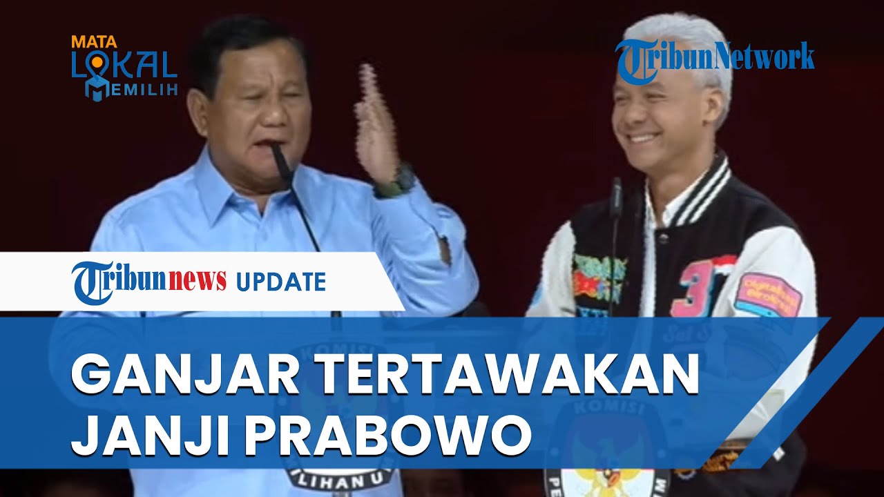 Reaksi Ganjar Saat Prabowo Serobot Program Unggulan Internet Gratis