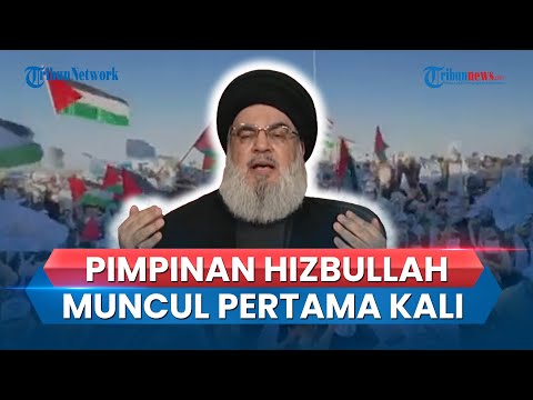 Pimpinan Hizbullah Sayyed Nasrallah Muncul Pertama Kali dan Beri Pidato, Beri Peringatan Keras ke AS
