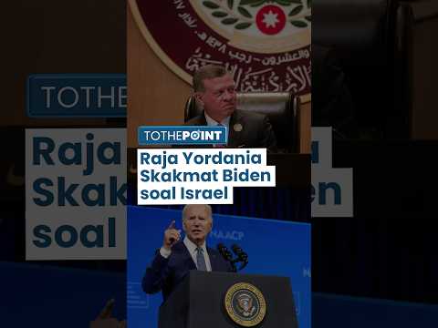 Biden Diskakmat Raja Yordania Abdullah II saat Coba Minta Bantuan untuk Israel Jelang Serangan Iran