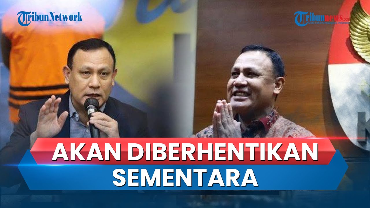 Video: Firli Bahuri Jadi Tersangka Dugaan Pemerasan, Jokowi Akan ...