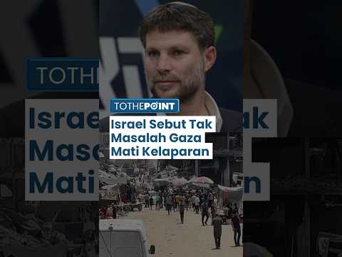 Menteri Israel Buat Pernyataan Kontroversial, Sebut Tak Masalah jika Warga Gaza Mati Kelaparan