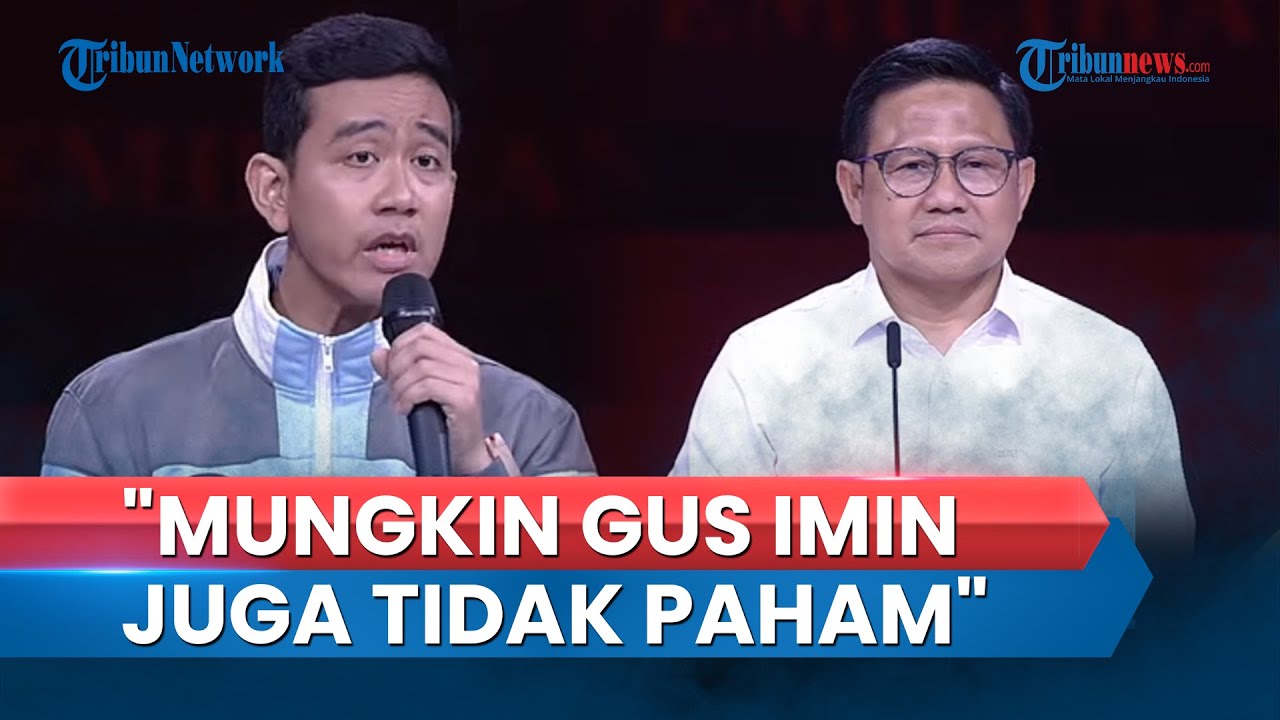 Video: Debat Panas Gibran Vs Cak Imin Soal Pemerataan Pembangunan ...