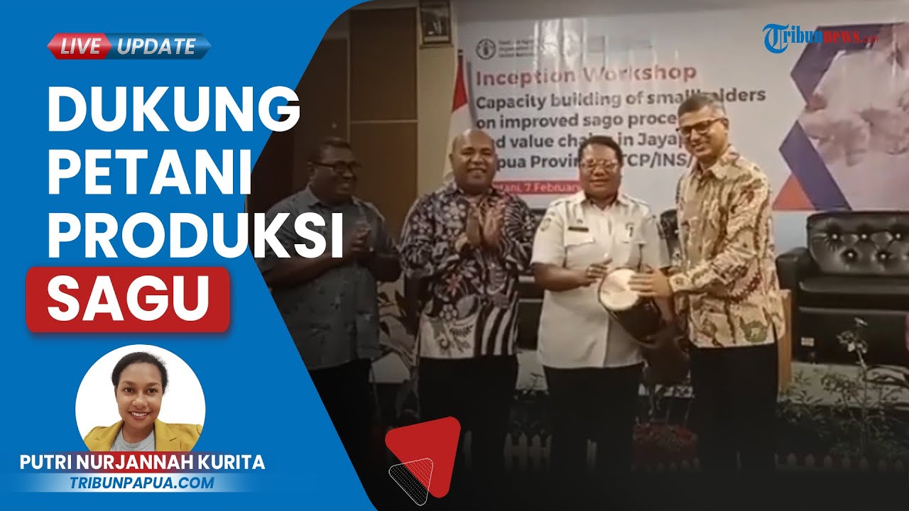 Video: Organisasi Pangan Dunia Dan APS Dukung Petani Produksi Sagu ...