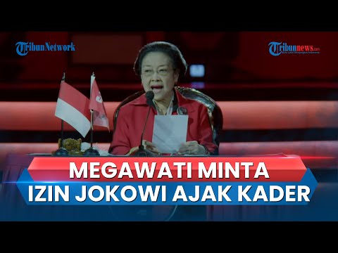 [FULL] Momen Megawati Minta Izin Jokowi Ajak Kader Pekikkan 'Salam Pancasila' di Rakernas IV PDIP