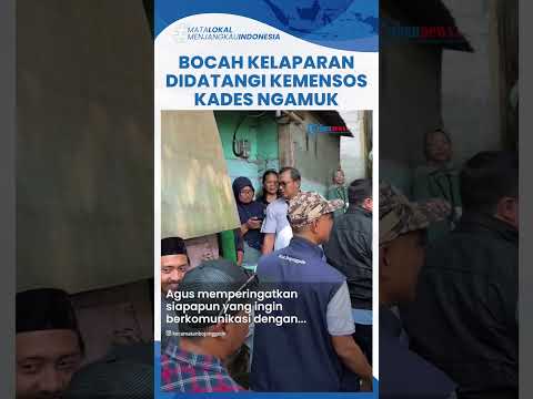 Gibran Bocah Viral Nangis Kelaparan Didatangi Kemensos, Kades Ngamuk Tegaskan Tidak Berkenan