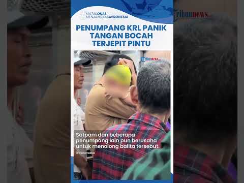 Kronologi Tangan Bocah Terjepit Pintu KRL di Stasiun Kebayoran, Orangtua hingga Satu Gerbong Panik
