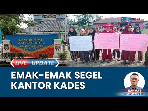 Warga Desak Bupati Muratara Segera Lantik Abdul Soed, Kantor Kades Setia Marga Disegel