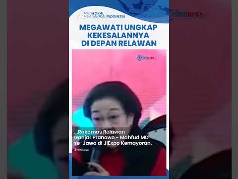 Momen Megawati Berapi-api Ungkap Kekesalannya di Depan Relawan, Singgung soal Penguasa di Orde Baru