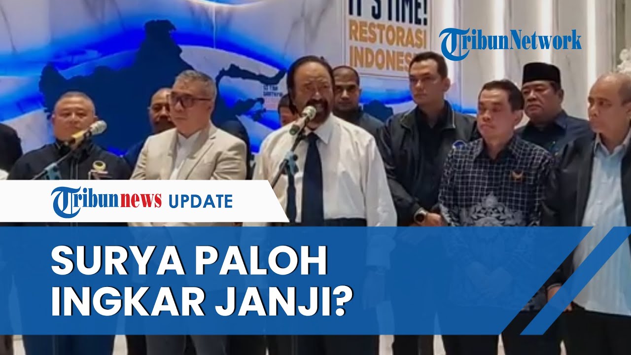 Video Klarifikasi Surya Paloh Soal Janji Bubarkan Partai Jika Kader Korupsi Bodoh Saya Salah 2340