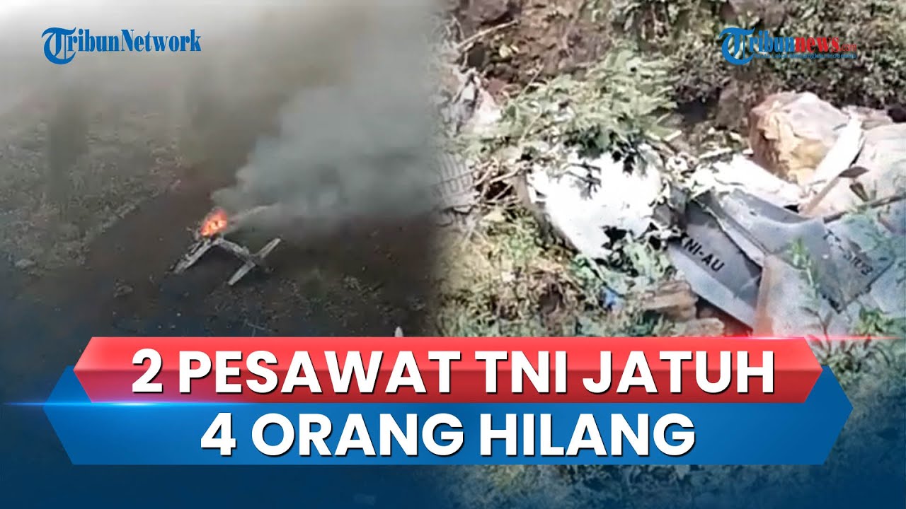 KSAU Ungkap Ada 2 Pesawat TNI AU Yang Jatuh Di Pasuruan, 4 Orang Kru ...