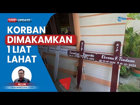 4 Korban Insiden 1 Keluarga Meninggal Dunia pada Kecelakaan di Tol Lubukpakam Dimakamkan Satu Liang