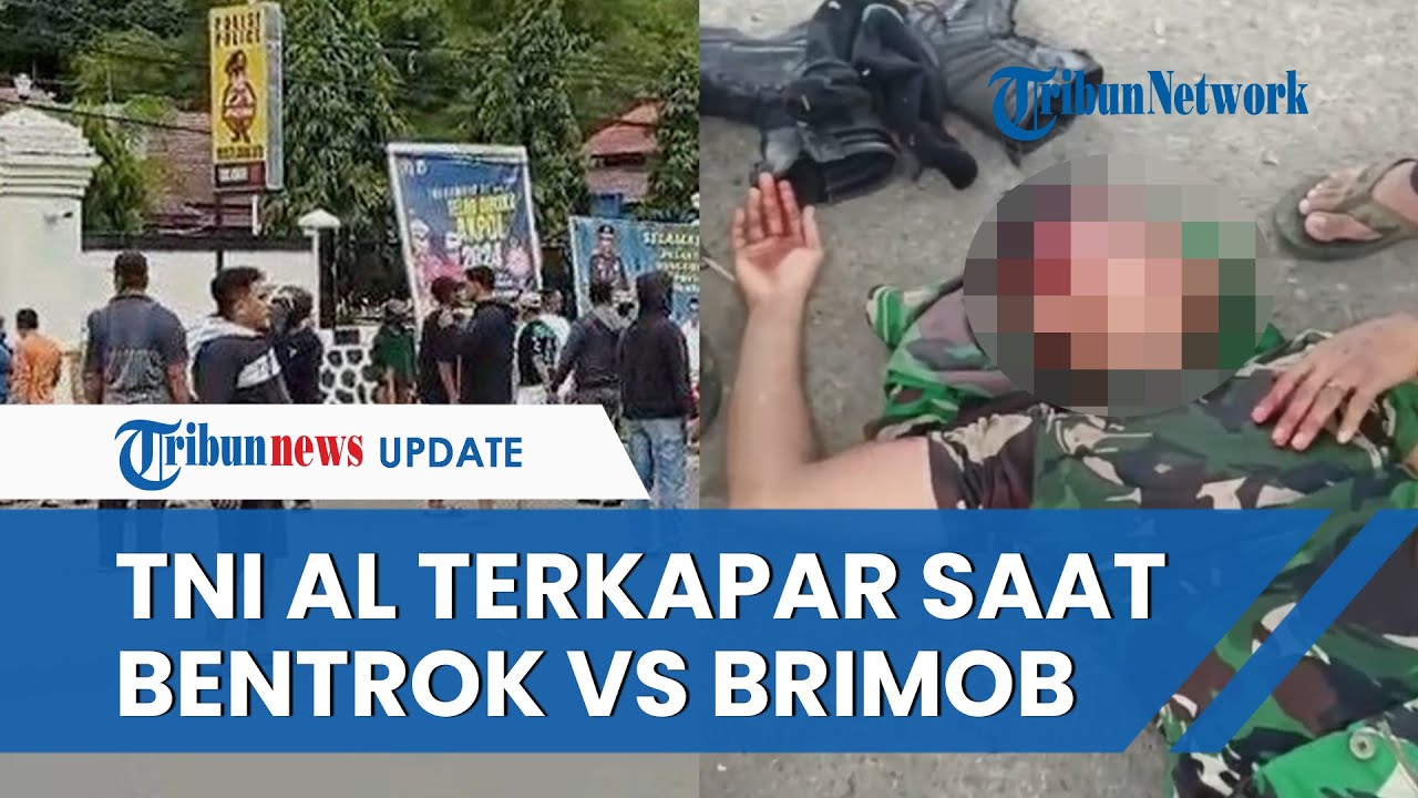 Video Kronologi Bentrok Oknum Tni Al And Brimob Di Pelabuhan Sorong