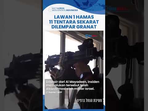 Single Fighter! Pejuang Brigade Al Qassam Beraksi di Gaza Selatan, 11 Tentara Israel 'Sekarat'