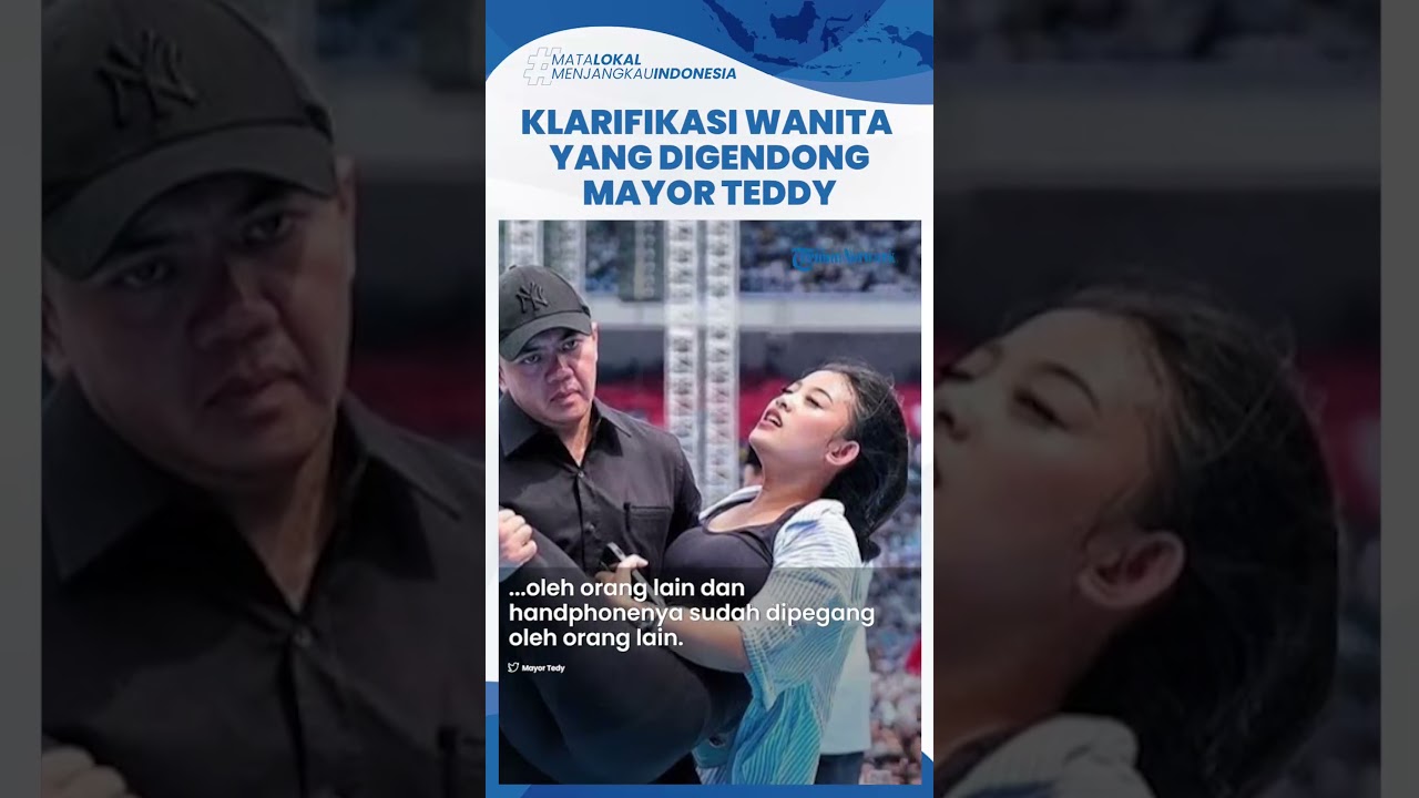 Video Dihujat Pura Pura Pingsan Wanita Yang Digendong Mayor Teddy