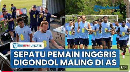 Timnas Inggris Kemalingan Jelang Tampil Piala Dunia di AS, Sepatu Para Pemain Tiba-tiba Hilang