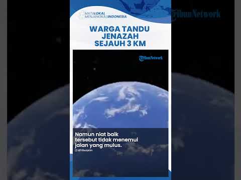 Tak Diizinkan Pemdes Pakai Ambulans, Puluhan Warga di Jombang Rela Tandu Jenazah Sejauh 3 Km