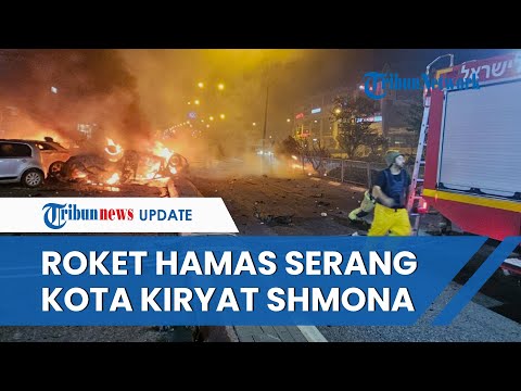 Israel Kecolongan Lagi, 12 Roket Hamas Hantam Kota Kiryat Shmona dari Lebanon, Picu Kebakaran Hebat